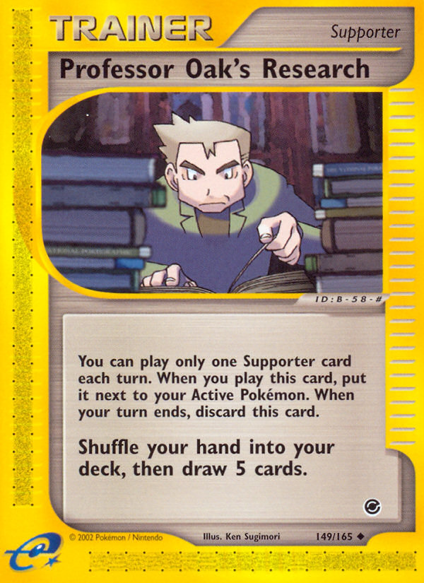 Professor Oak's Research (149/165) [Expedition: Base Set] | Jomio and Rueliete's Cards and Comics