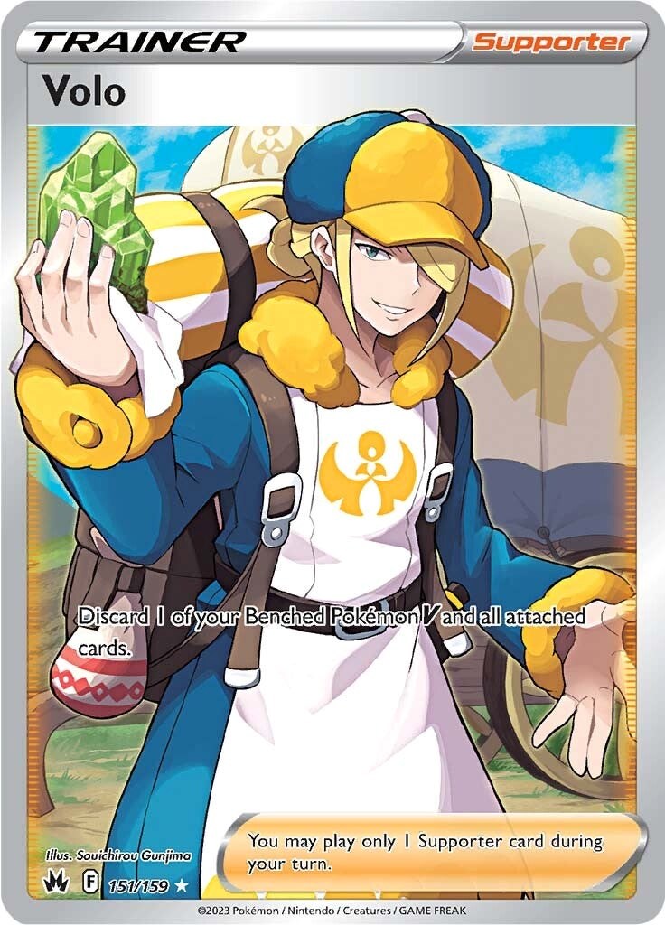Volo (151/159) (Full Art) [Sword & Shield: Crown Zenith] | Jomio and Rueliete's Cards and Comics