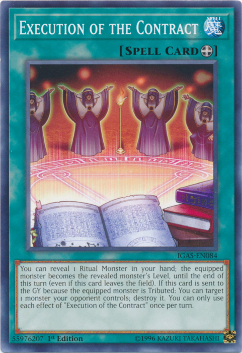 Execution of the Contract [IGAS-EN084] Common | Jomio and Rueliete's Cards and Comics