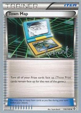 Town Map (136/149) (Emerald King - Andrew Estrada) [World Championships 2014] | Jomio and Rueliete's Cards and Comics
