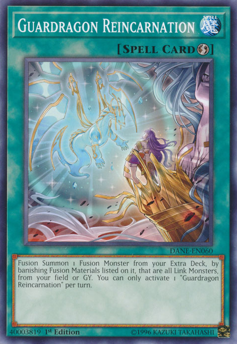 Guardragon Reincarnation [DANE-EN060] Common | Jomio and Rueliete's Cards and Comics