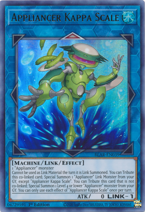 Appliancer Kappa Scale [BLAR-EN039] Ultra Rare | Jomio and Rueliete's Cards and Comics