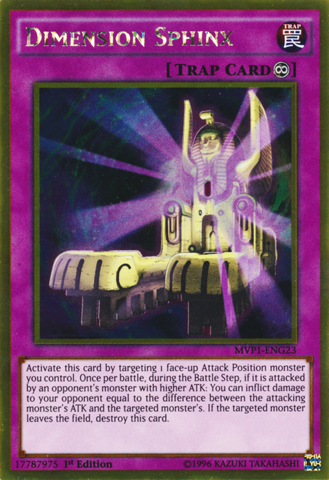Dimension Sphinx [MVP1-ENG23] Gold Rare | Jomio and Rueliete's Cards and Comics