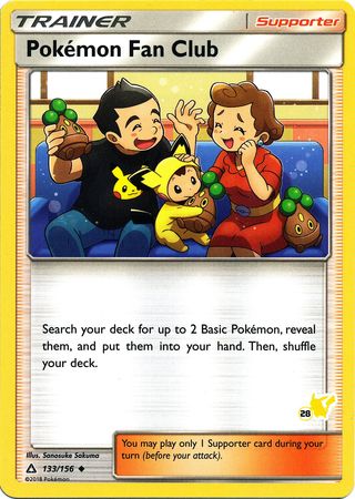 Pokemon Fan Club (133/156) (Pikachu Stamp #28) [Battle Academy 2020] | Jomio and Rueliete's Cards and Comics