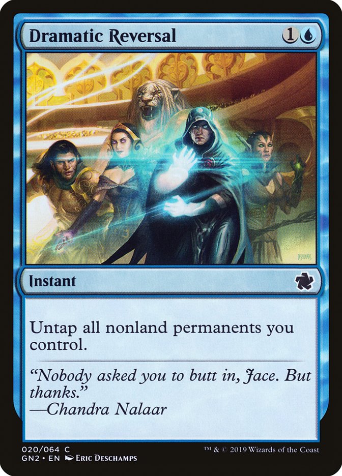 Dramatic Reversal [Game Night 2019] | Jomio and Rueliete's Cards and Comics