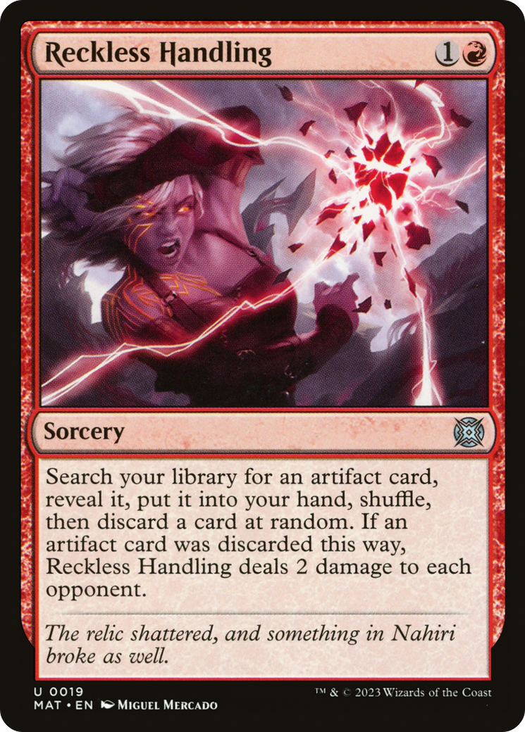Reckless Handling [March of the Machine: The Aftermath] | Jomio and Rueliete's Cards and Comics