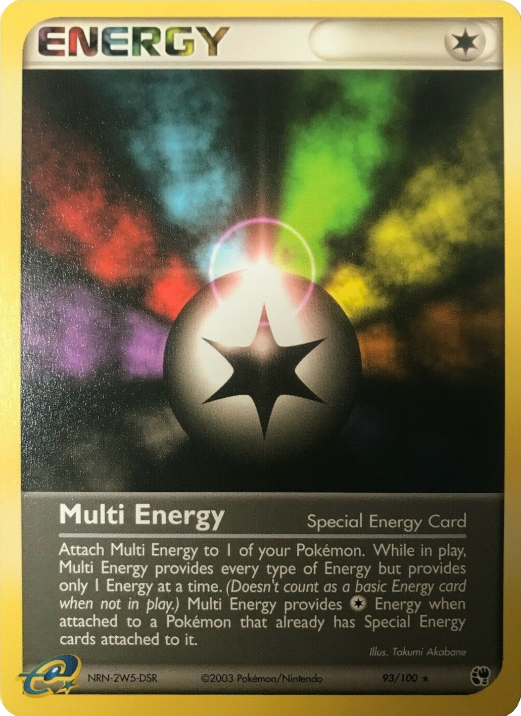 Multi Energy (93/100) (League Promo) [EX: Sandstorm] | Jomio and Rueliete's Cards and Comics