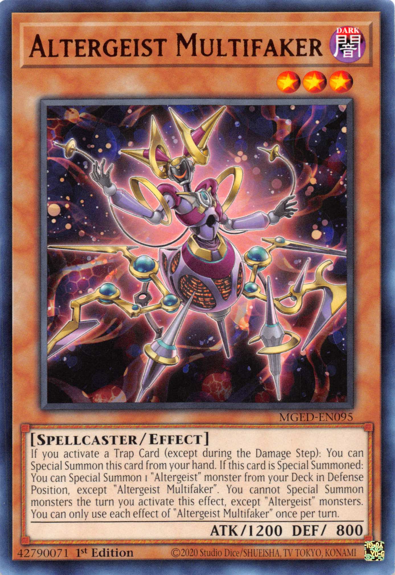 Altergeist Multifaker [MGED-EN095] Rare | Jomio and Rueliete's Cards and Comics