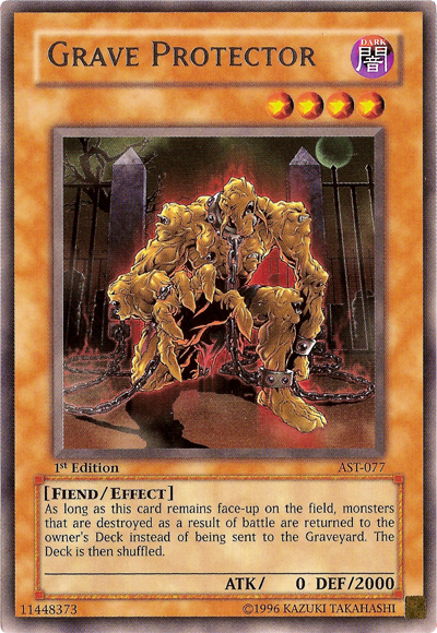 Grave Protector [AST-077] Rare | Jomio and Rueliete's Cards and Comics