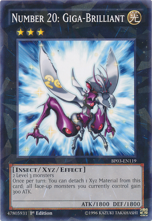 Number 20: Giga-Brilliant [ZTIN-ENV02] Ultimate Rare | Jomio and Rueliete's Cards and Comics
