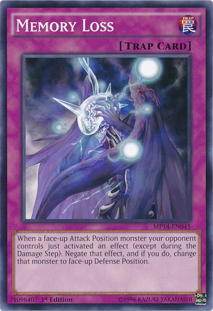 Memory Loss [MP14-EN045] Common | Jomio and Rueliete's Cards and Comics