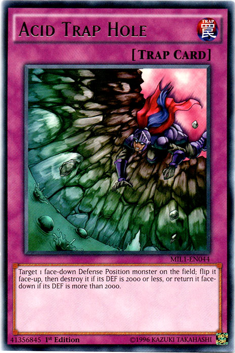 Acid Trap Hole [MIL1-EN044] Rare | Jomio and Rueliete's Cards and Comics