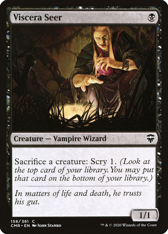 Viscera Seer [Commander Legends] | Jomio and Rueliete's Cards and Comics