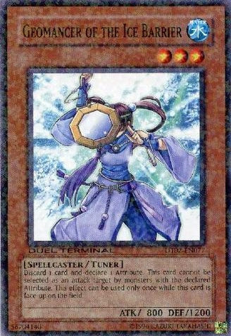 Geomancer of the Ice Barrier [DT02-EN077] Common | Jomio and Rueliete's Cards and Comics