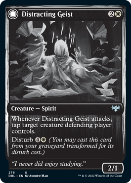 Distracting Geist // Clever Distraction [Innistrad: Double Feature] | Jomio and Rueliete's Cards and Comics