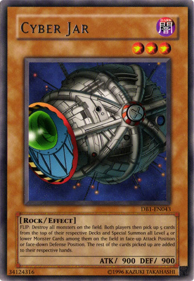 Cyber Jar [DB1-EN043] Rare | Jomio and Rueliete's Cards and Comics