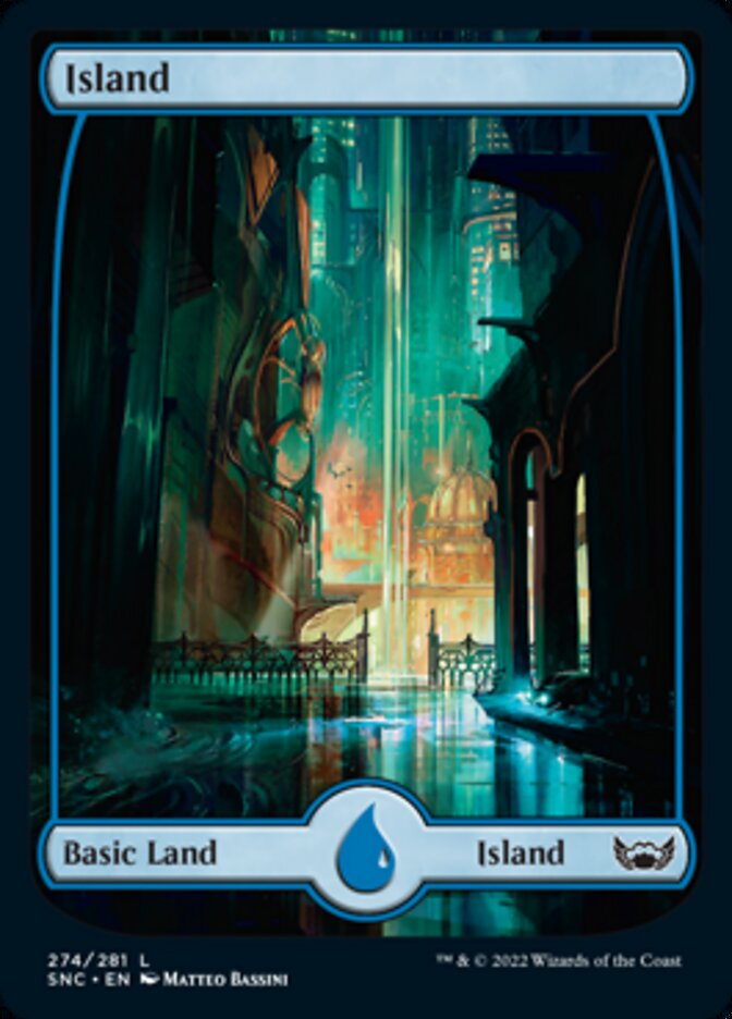 Island (274) [Streets of New Capenna] | Jomio and Rueliete's Cards and Comics
