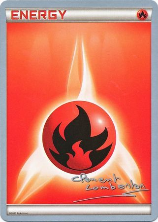 Fire Energy (Anguille Sous Roche - Clement Lamberton) [World Championships 2013] | Jomio and Rueliete's Cards and Comics