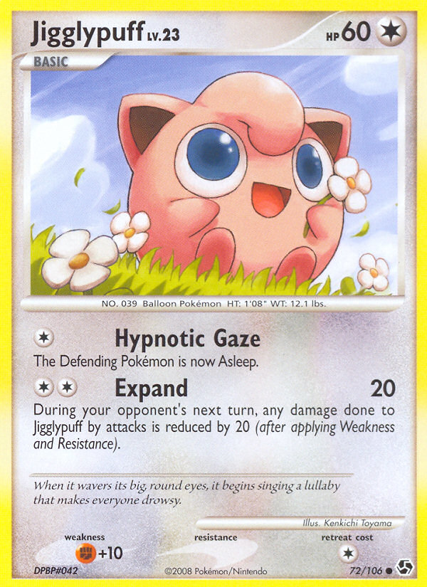 Jigglypuff (72/106) [Diamond & Pearl: Great Encounters] | Jomio and Rueliete's Cards and Comics