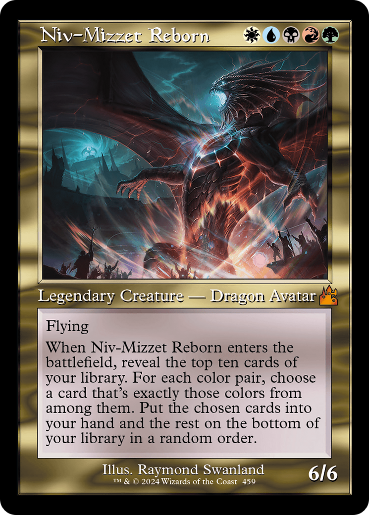 Niv-Mizzet Reborn (Retro Frame) [Ravnica Remastered] | Jomio and Rueliete's Cards and Comics