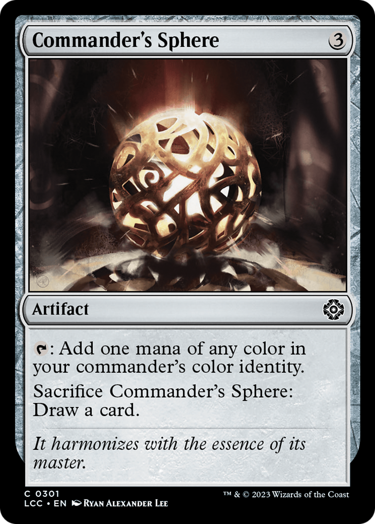 Commander's Sphere [The Lost Caverns of Ixalan Commander] | Jomio and Rueliete's Cards and Comics