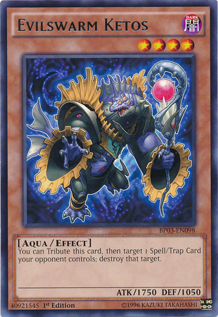Evilswarm Ketos [BP03-EN098] Rare | Jomio and Rueliete's Cards and Comics