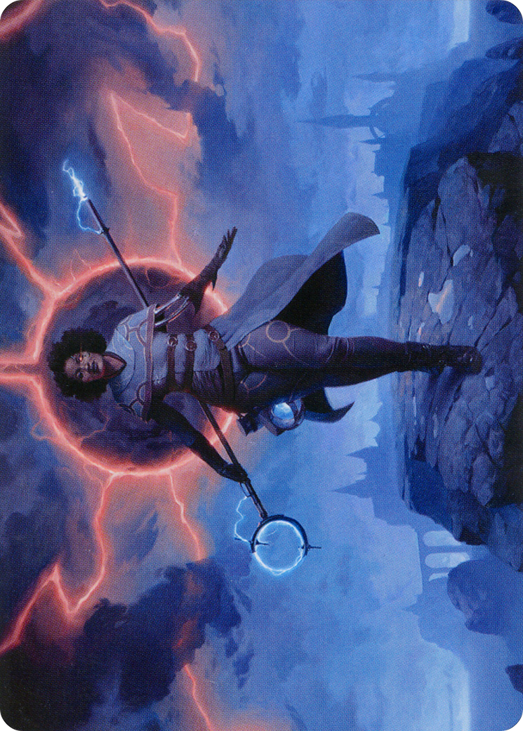 Rona, Herald of Invasion Art Card [March of the Machine Art Series] | Jomio and Rueliete's Cards and Comics