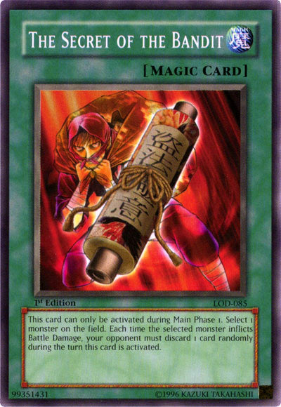 The Secret of the Bandit [LOD-085] Common | Jomio and Rueliete's Cards and Comics