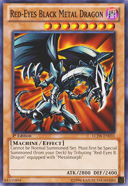 Red-Eyes Black Metal Dragon [LCJW-EN031] Common | Jomio and Rueliete's Cards and Comics