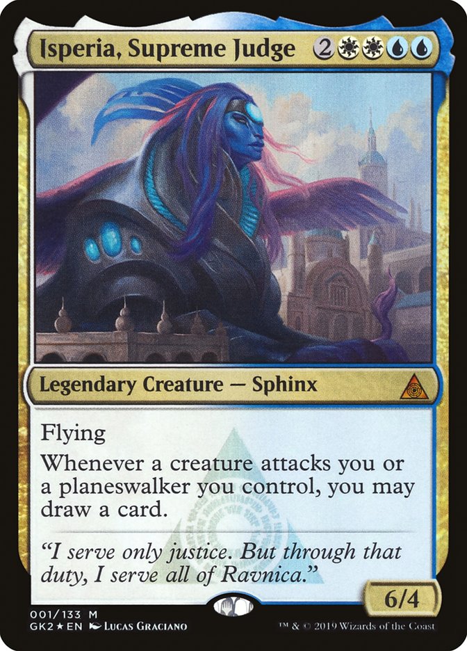 Isperia, Supreme Judge [Ravnica Allegiance Guild Kit] | Jomio and Rueliete's Cards and Comics