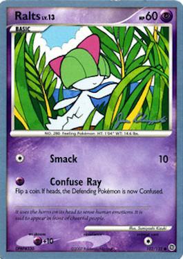 Ralts LV.13 (102/132) (Psychic Lock - Jason Klaczynski) [World Championships 2008] | Jomio and Rueliete's Cards and Comics