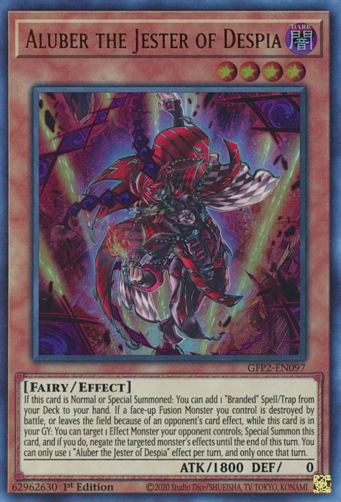 Aluber the Jester of Despia [GFP2-EN097] Ultra Rare | Jomio and Rueliete's Cards and Comics