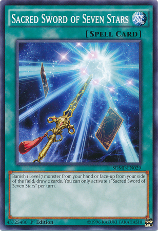 Sacred Sword of Seven Stars [SDMP-EN029] Common | Jomio and Rueliete's Cards and Comics