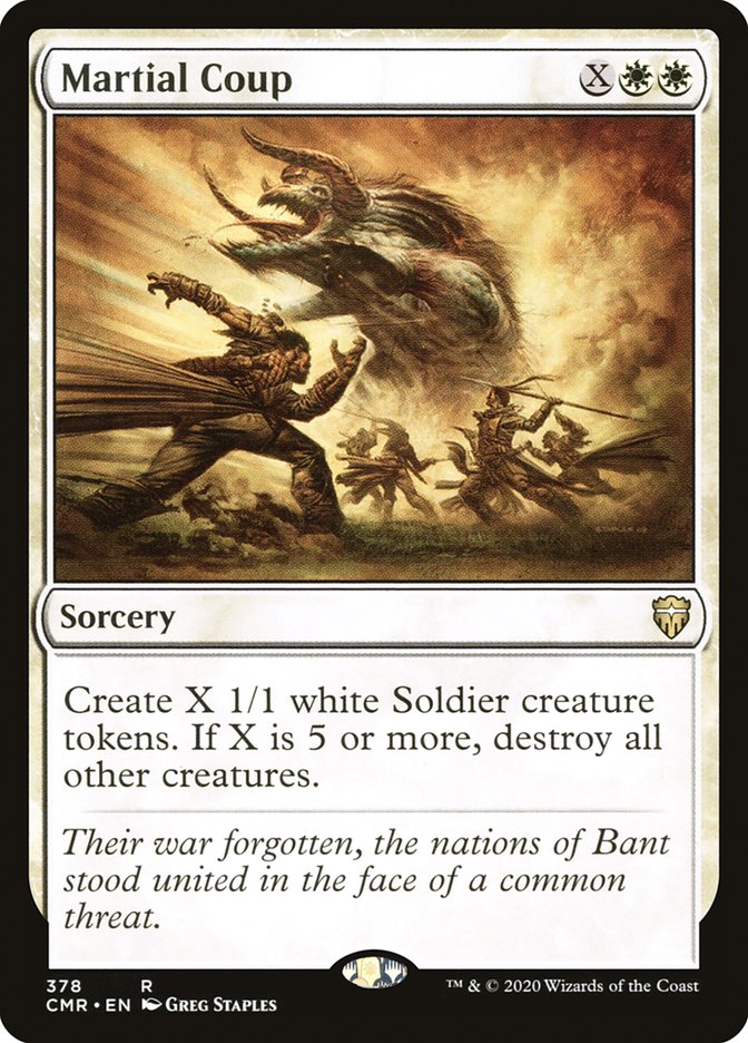 Martial Coup [Commander Legends] | Jomio and Rueliete's Cards and Comics