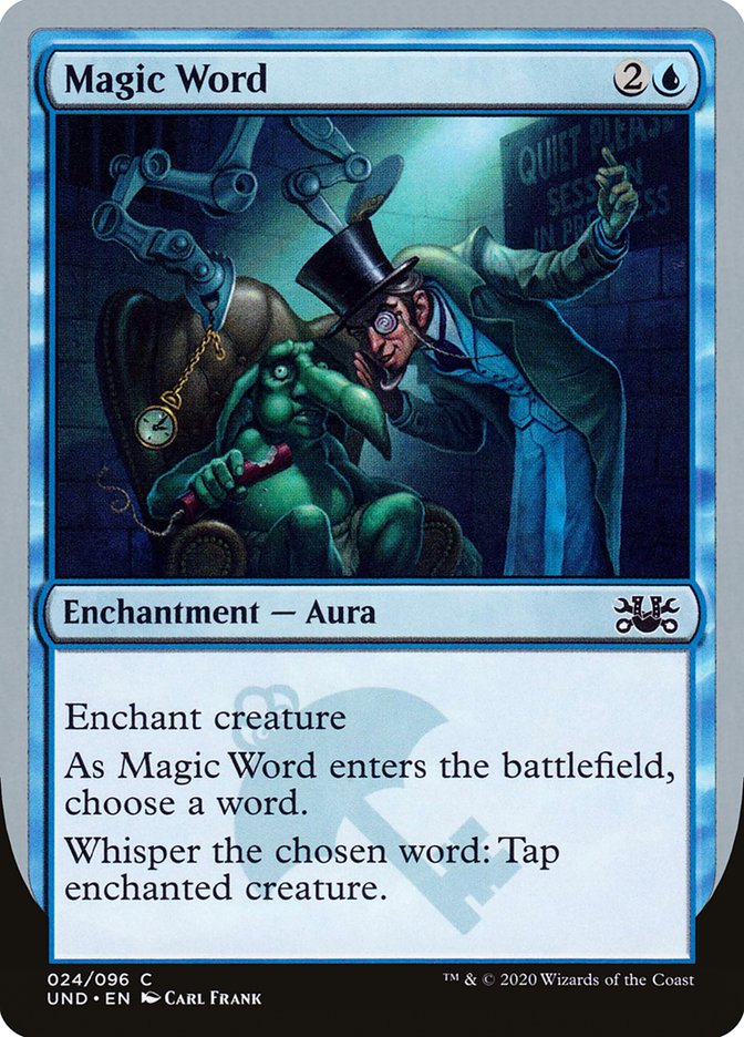 Magic Word [Unsanctioned] | Jomio and Rueliete's Cards and Comics