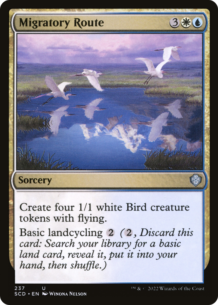 Migratory Route [Starter Commander Decks] | Jomio and Rueliete's Cards and Comics