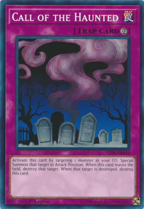 Call of the Haunted [YS18-EN035] Common | Jomio and Rueliete's Cards and Comics