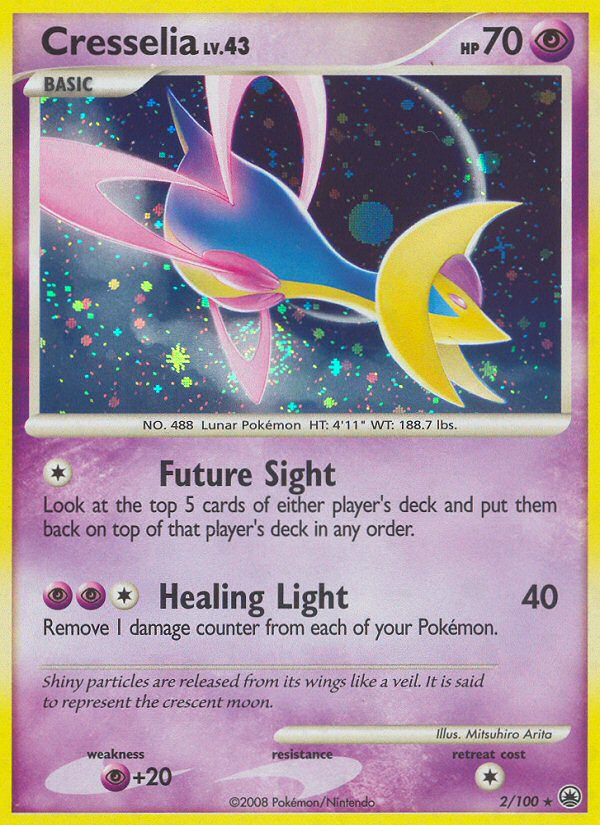 Cresselia (2/100) [Diamond & Pearl: Majestic Dawn] | Jomio and Rueliete's Cards and Comics