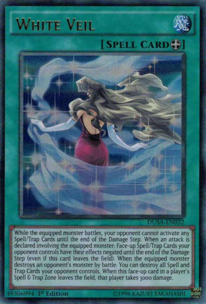 White Veil [DUSA-EN032] Ultra Rare | Jomio and Rueliete's Cards and Comics