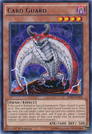 Card Guard [BP03-EN065] Rare | Jomio and Rueliete's Cards and Comics