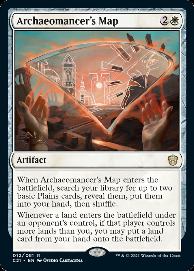 Archaeomancer's Map [Commander 2021] | Jomio and Rueliete's Cards and Comics