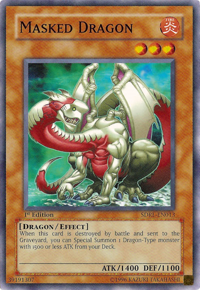 Masked Dragon [SDRL-EN013] Common | Jomio and Rueliete's Cards and Comics