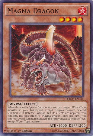 Magma Dragon [CROS-EN034] Common | Jomio and Rueliete's Cards and Comics