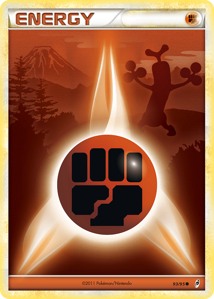 Fighting Energy (93/95) [HeartGold & SoulSilver: Call of Legends] | Jomio and Rueliete's Cards and Comics