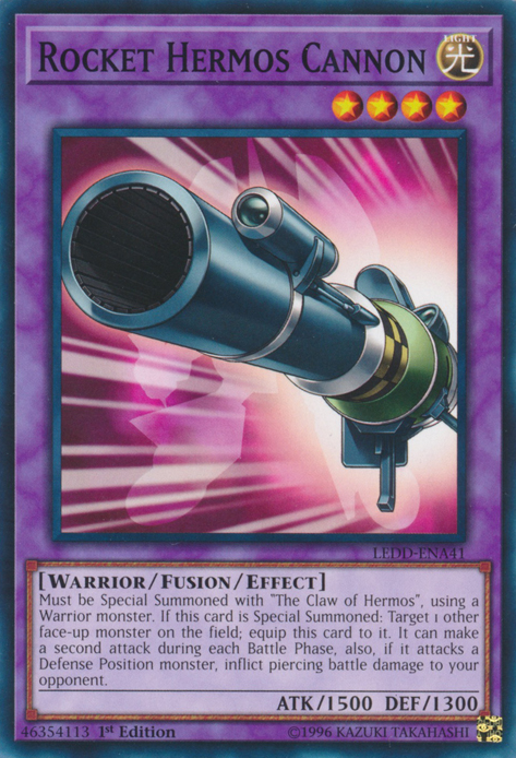 Rocket Hermos Cannon [LEDD-ENA41] Common | Jomio and Rueliete's Cards and Comics