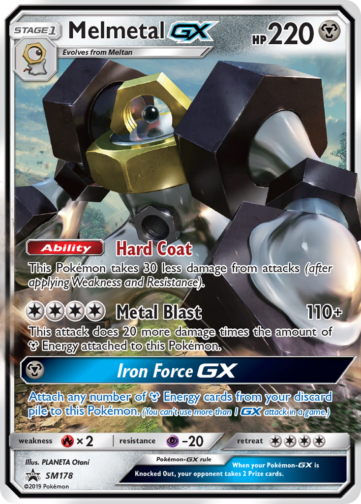 Melmetal GX (SM178) [Sun & Moon: Black Star Promos] | Jomio and Rueliete's Cards and Comics