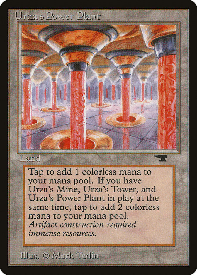 Urza's Power Plant (Red Columns) [Antiquities] | Jomio and Rueliete's Cards and Comics