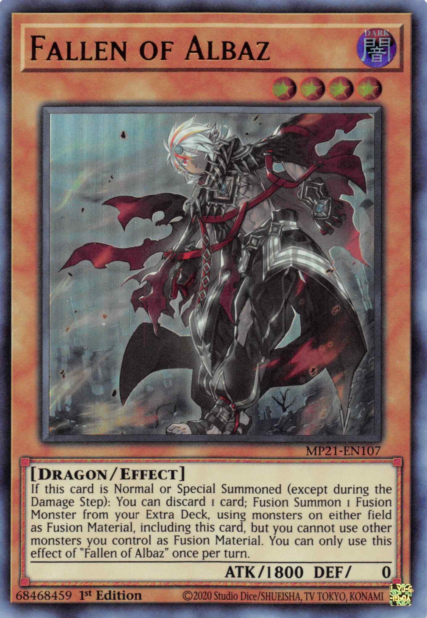 Fallen of Albaz [MP21-EN107] Ultra Rare | Jomio and Rueliete's Cards and Comics