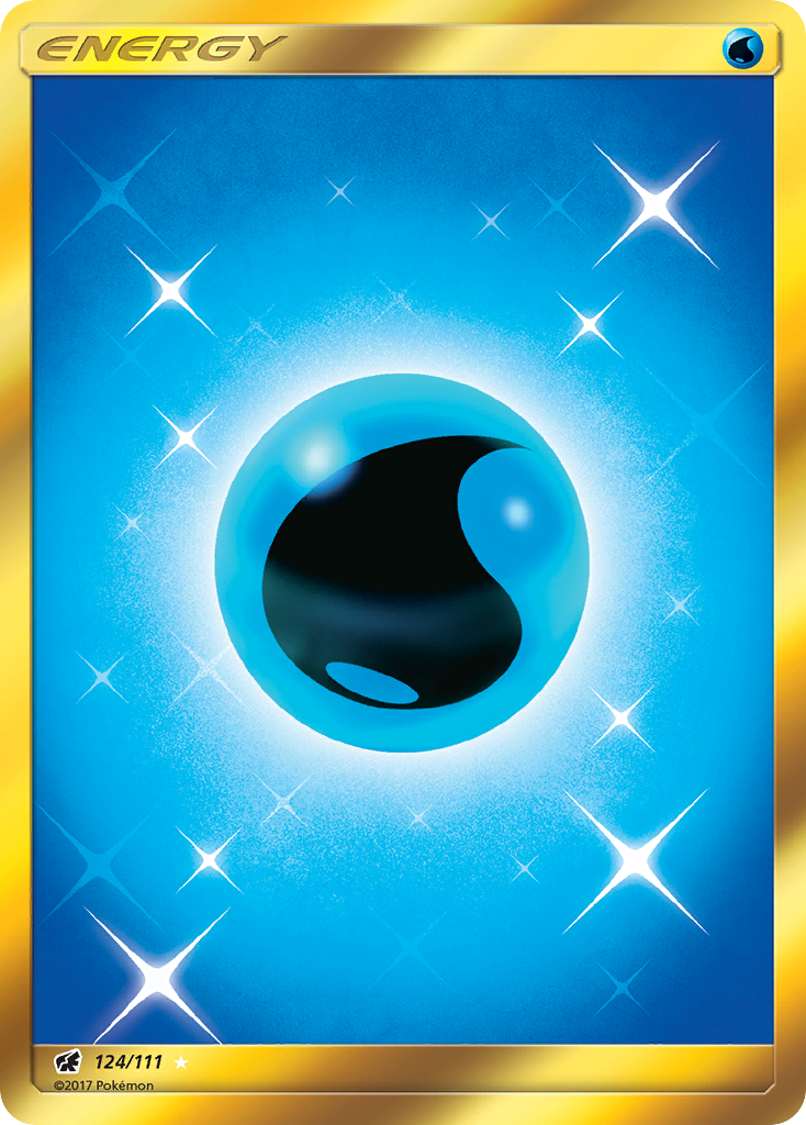 Water Energy (124/111) [Sun & Moon: Crimson Invasion] | Jomio and Rueliete's Cards and Comics