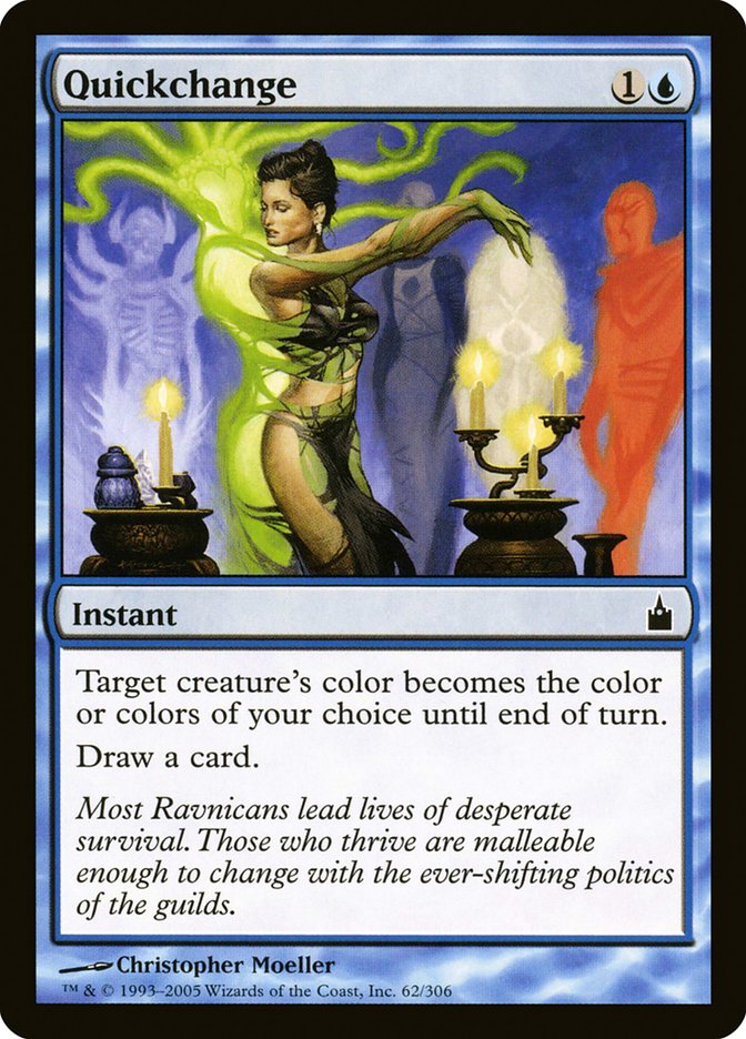 Quickchange [Ravnica: City of Guilds] | Jomio and Rueliete's Cards and Comics